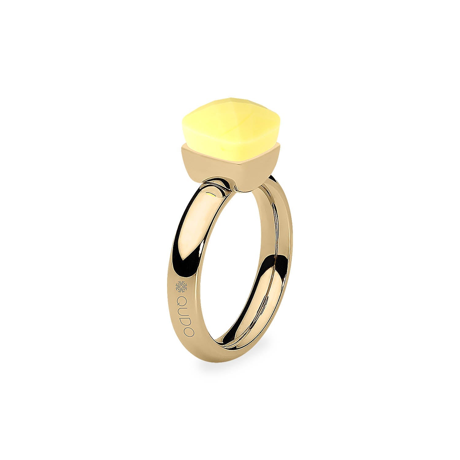 Firenze Ring - Shades of Green & Brown - Gold