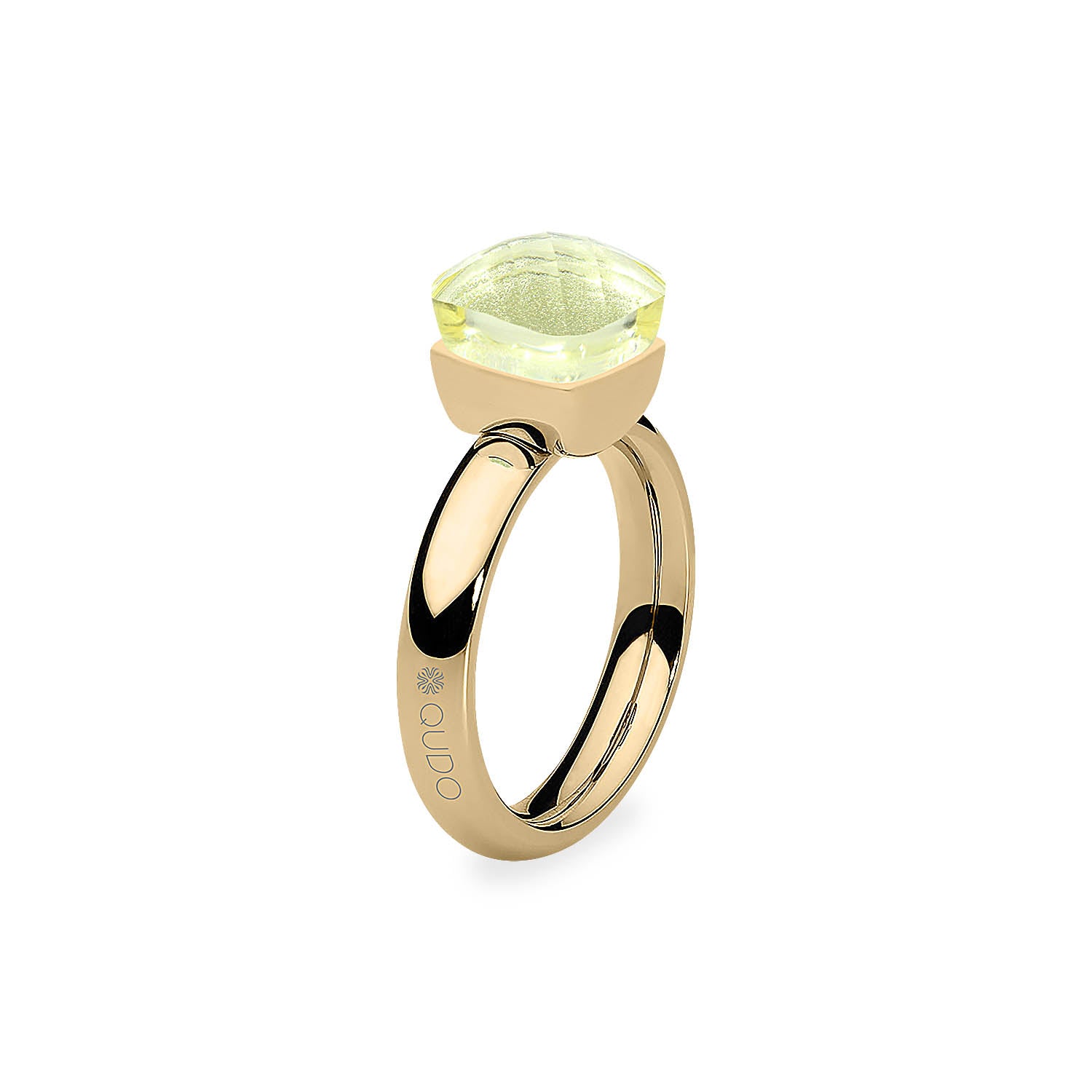 Firenze Ring - Shades of Green & Brown - Gold