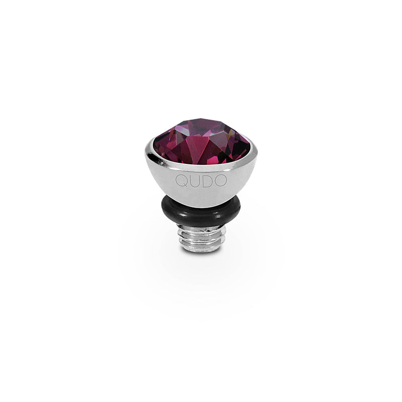 Bottone Top 0.2" - Silver amethyst