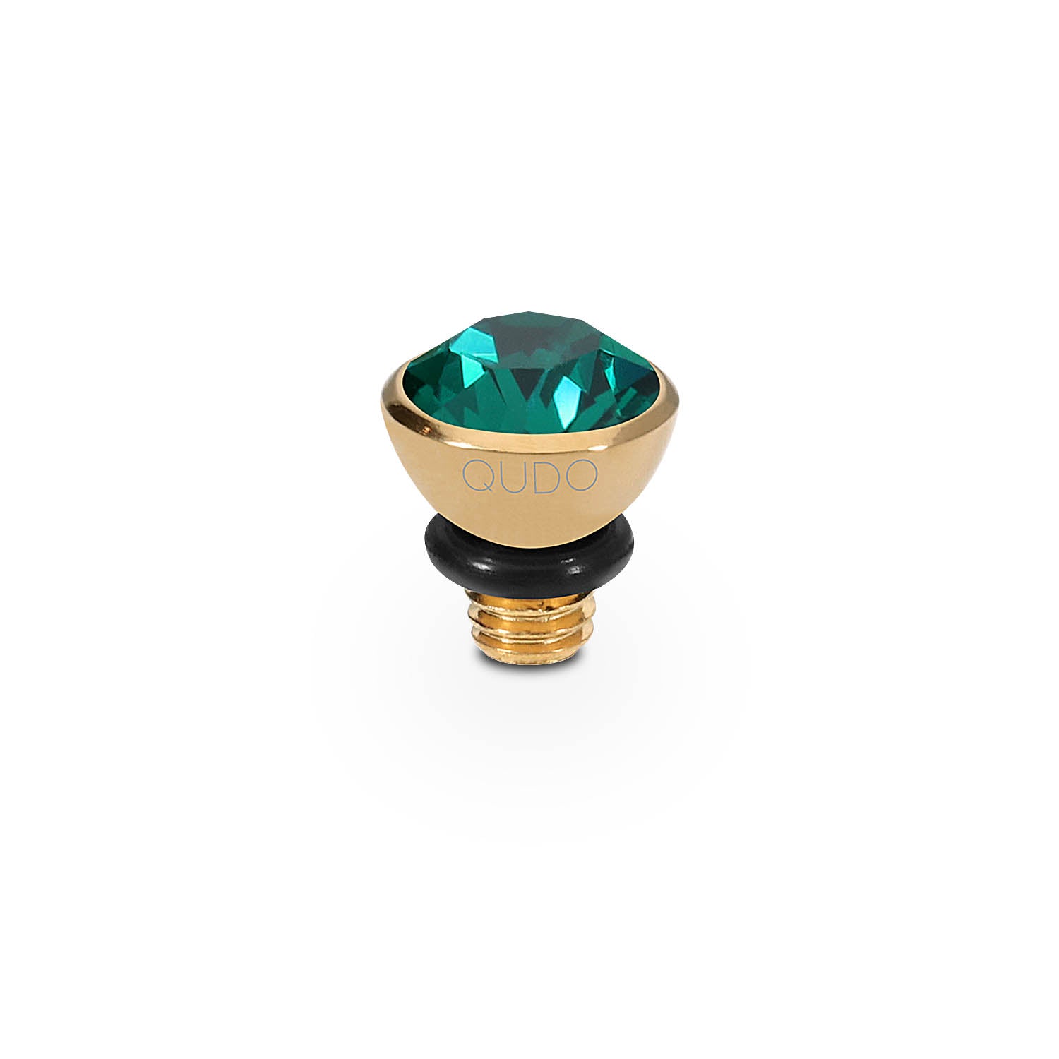 Bottone Top 0.2" - Gold emerald