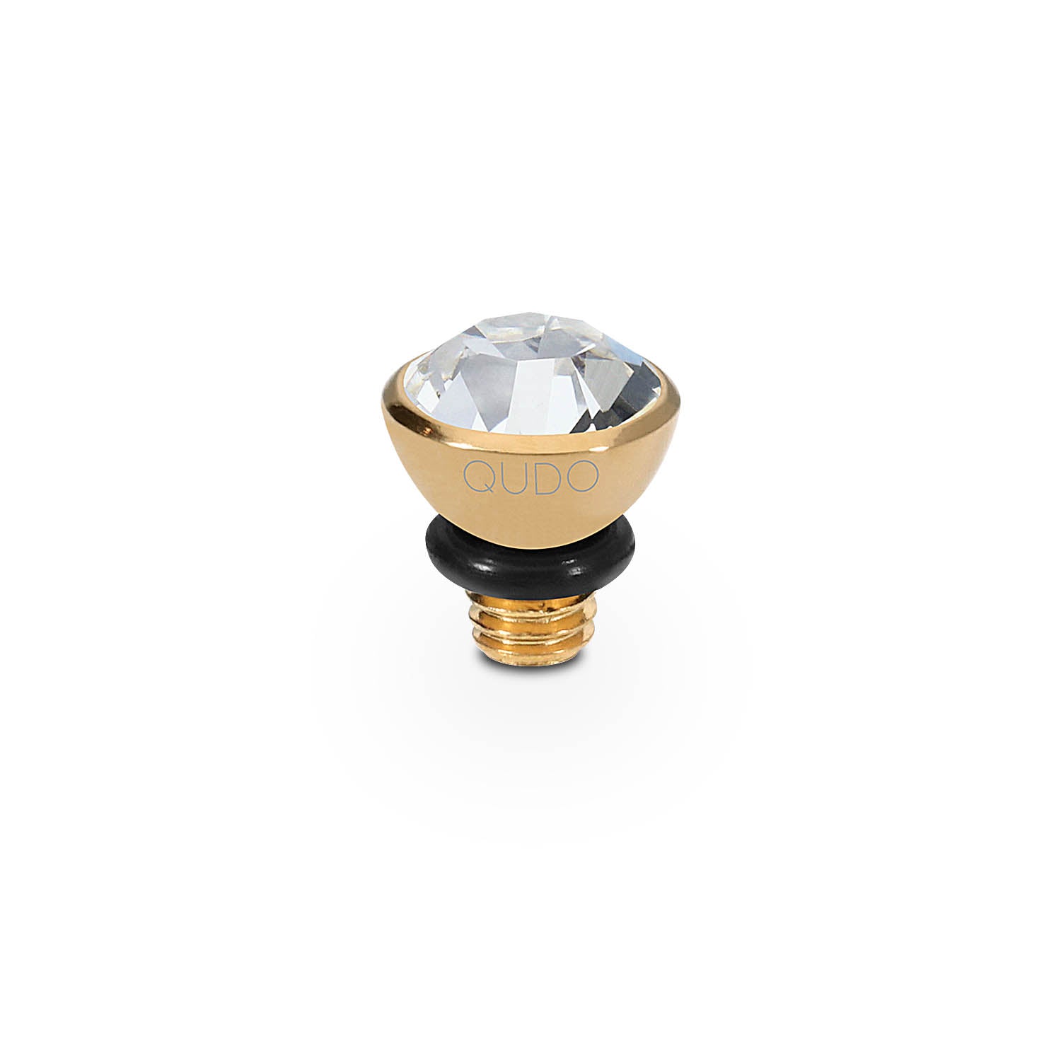 Bottone Top 0.2" - Gold crystal