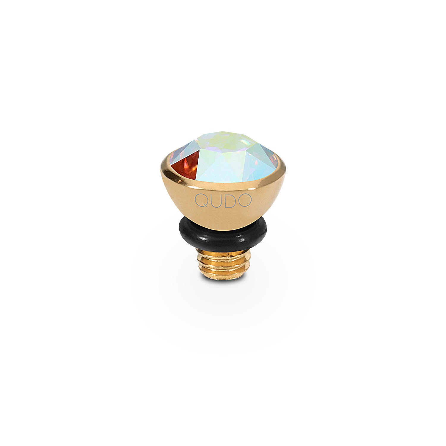 Bottone Top 0.2" - Gold crystal aurora boreale