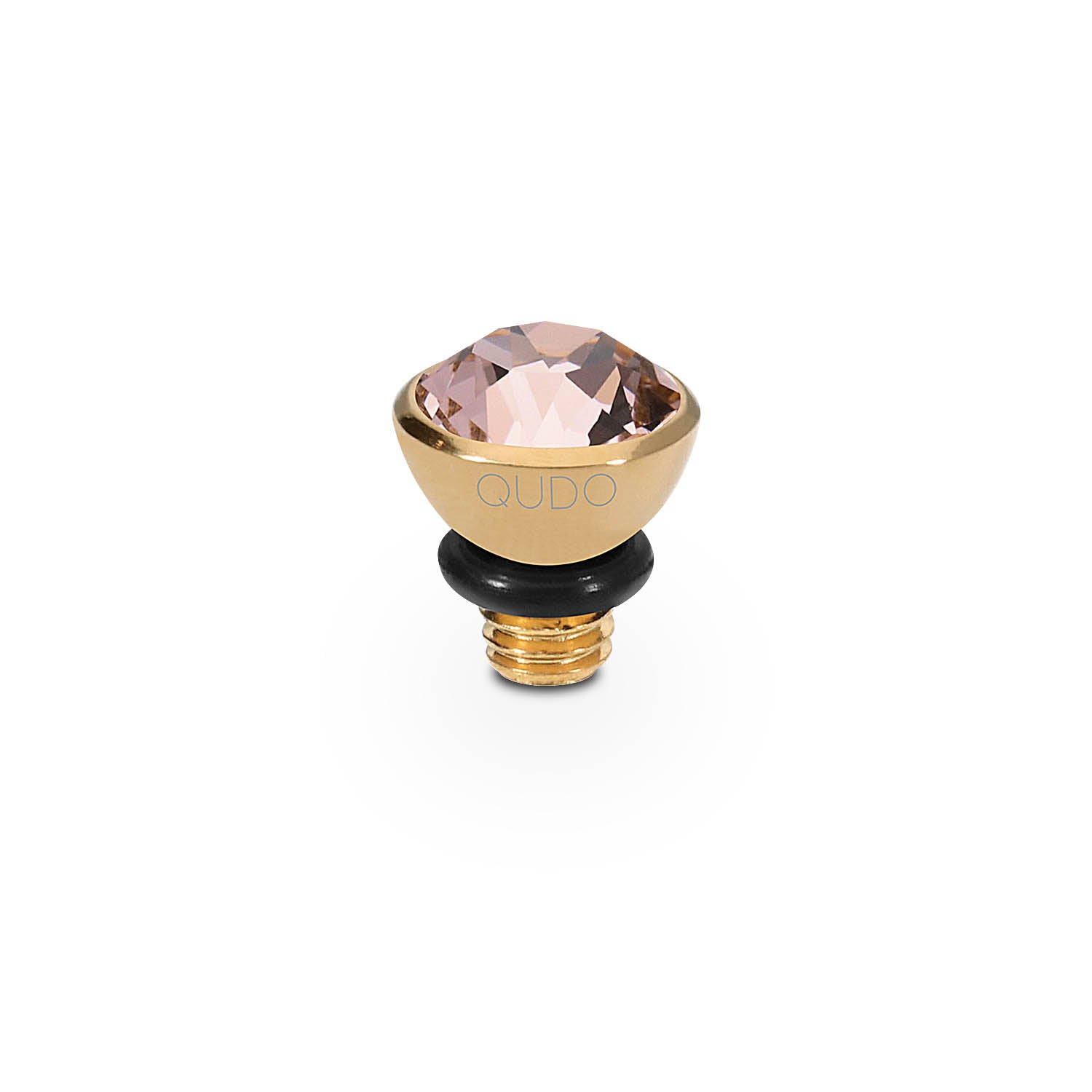 Bottone Top 0.2" - Gold vintage rose