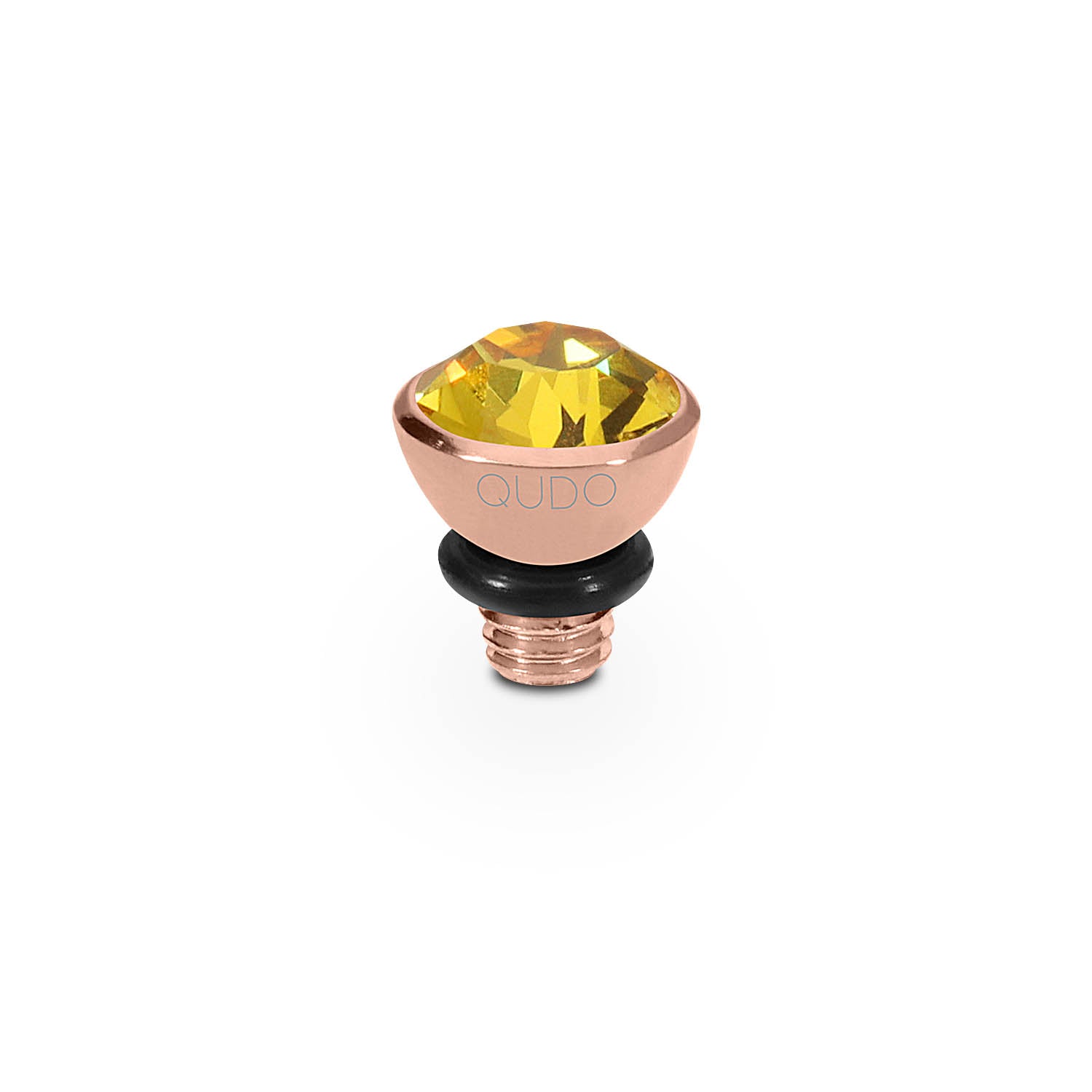 Bottone Top 0.2" - Rose Gold sunflower