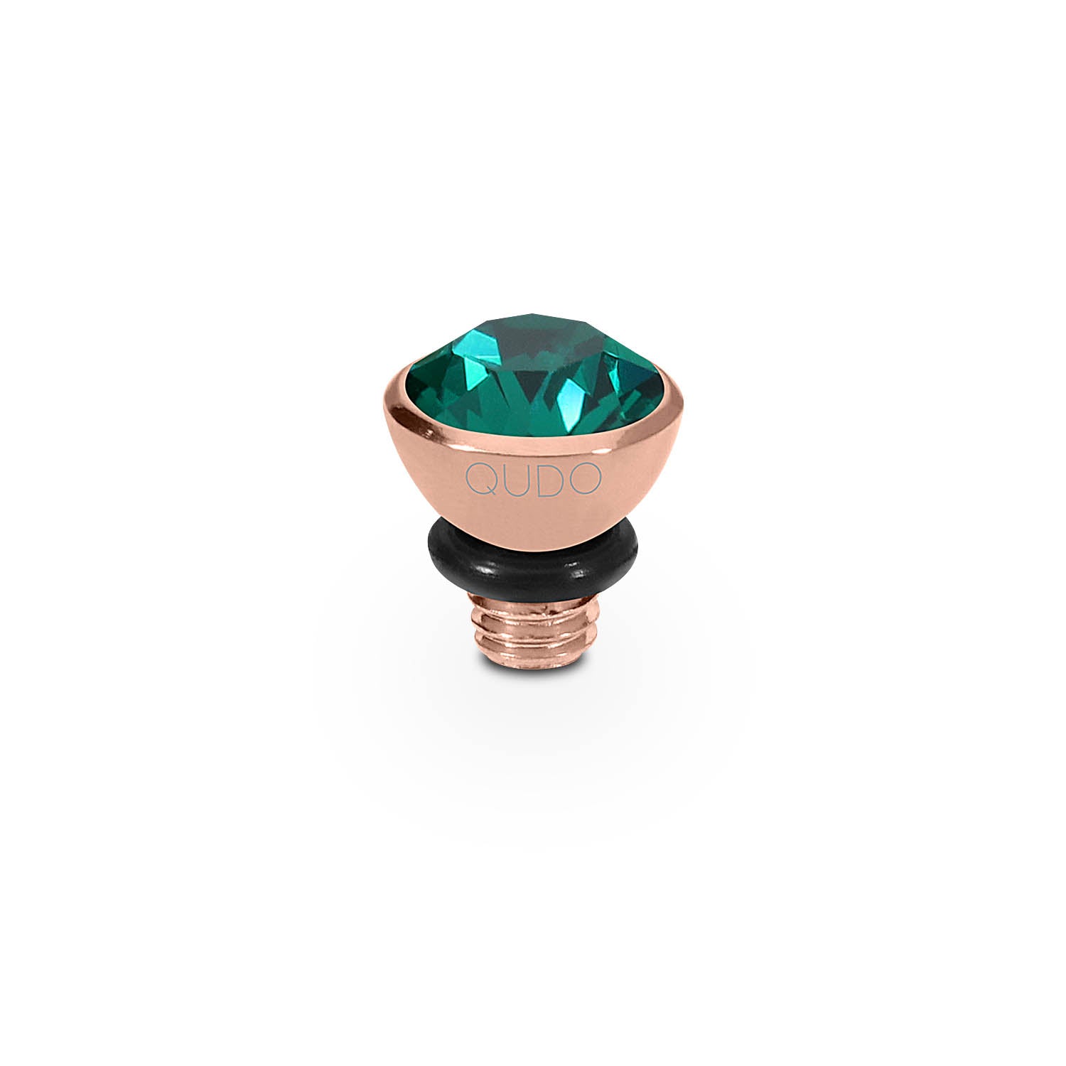 Bottone Top 0.2" - Rose Gold emerald