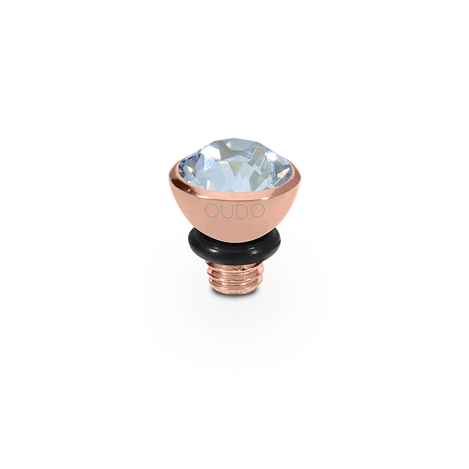 Bottone Top 0.2" - Rose Gold blue shade