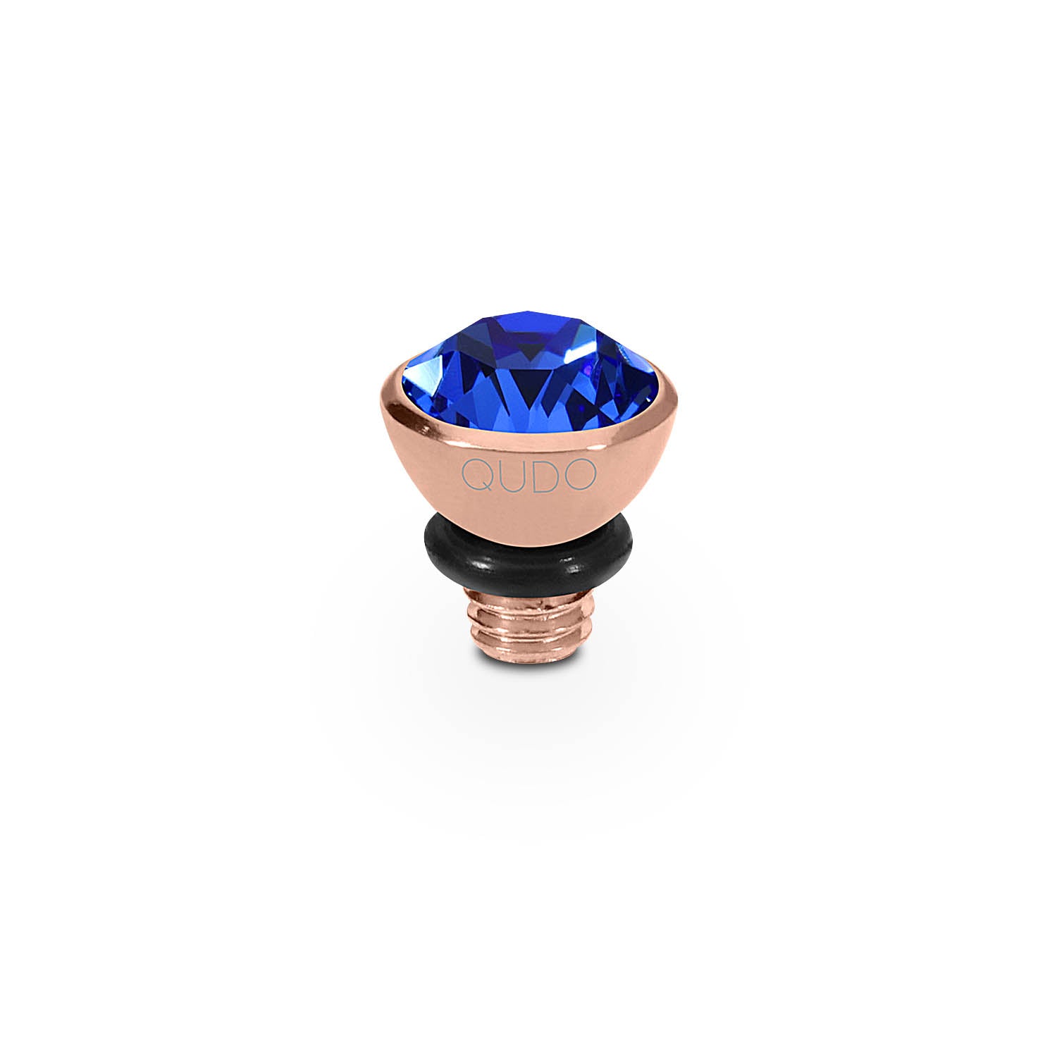 Bottone Top 0.2" - Rose Gold sapphire