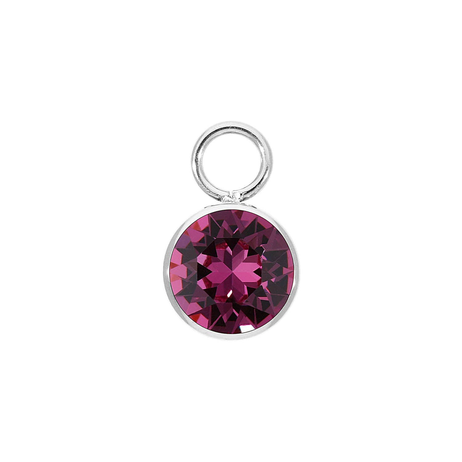 Bottone Charm 0.4" - Silver