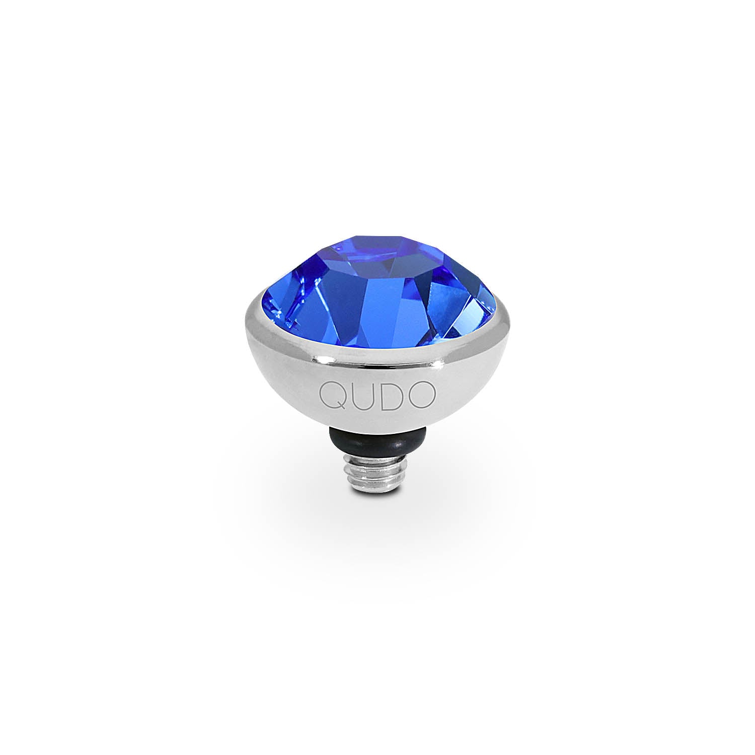 Bottone Top 0.4" - Silver sapphire