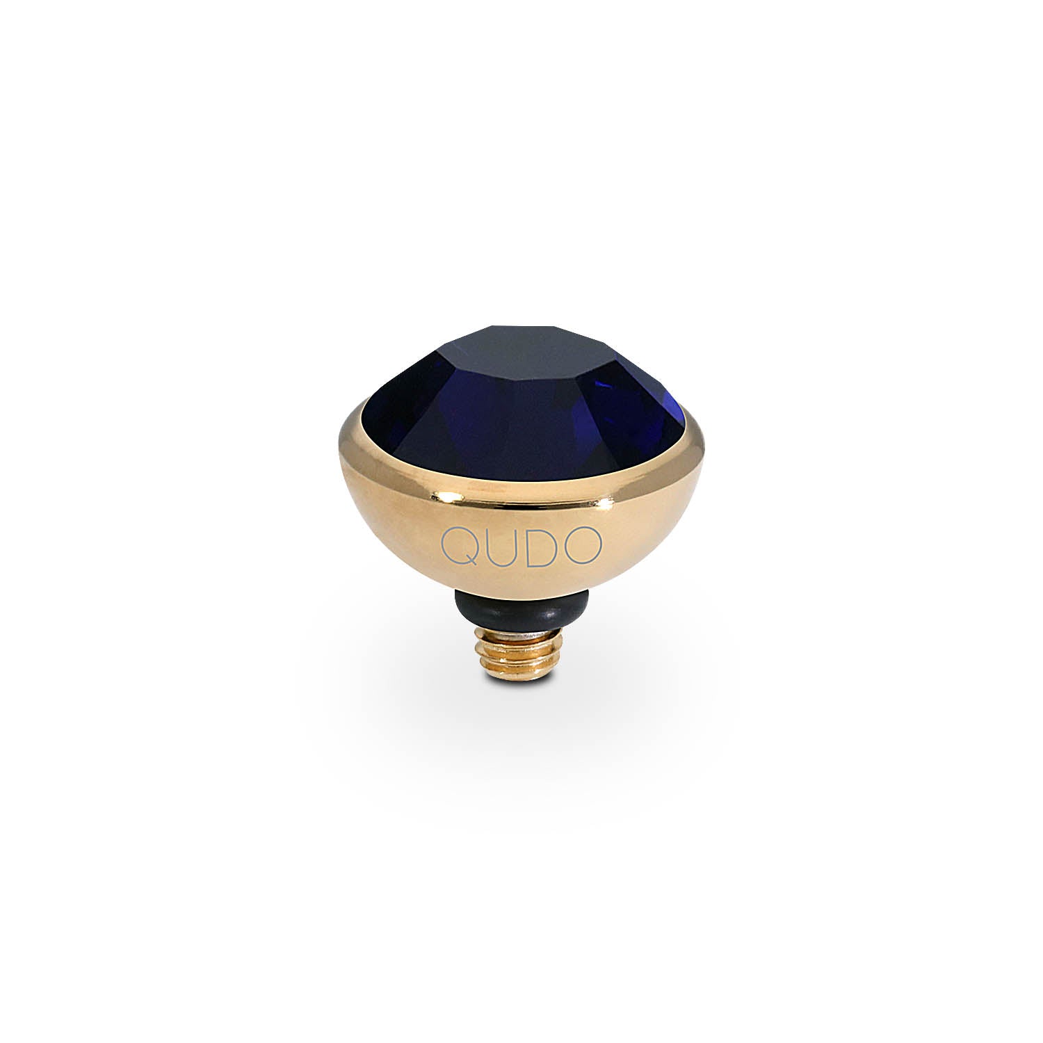 Bottone Top 0.4" - Gold Dark Indigo