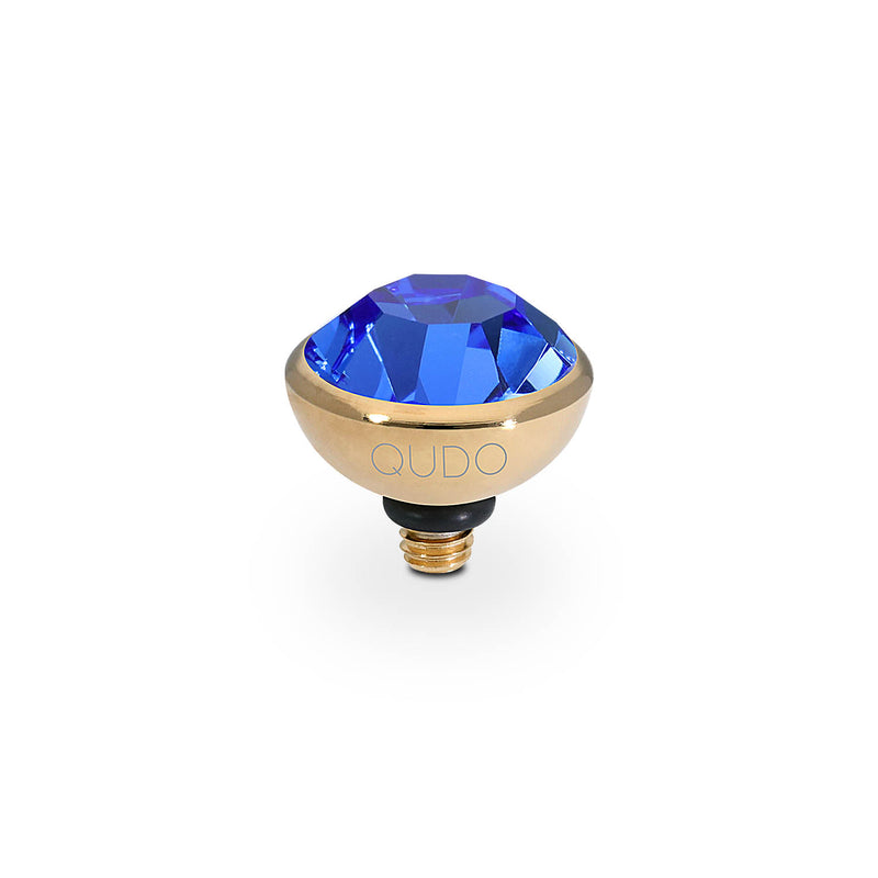 Bottone Top 0.4" - Gold sapphire