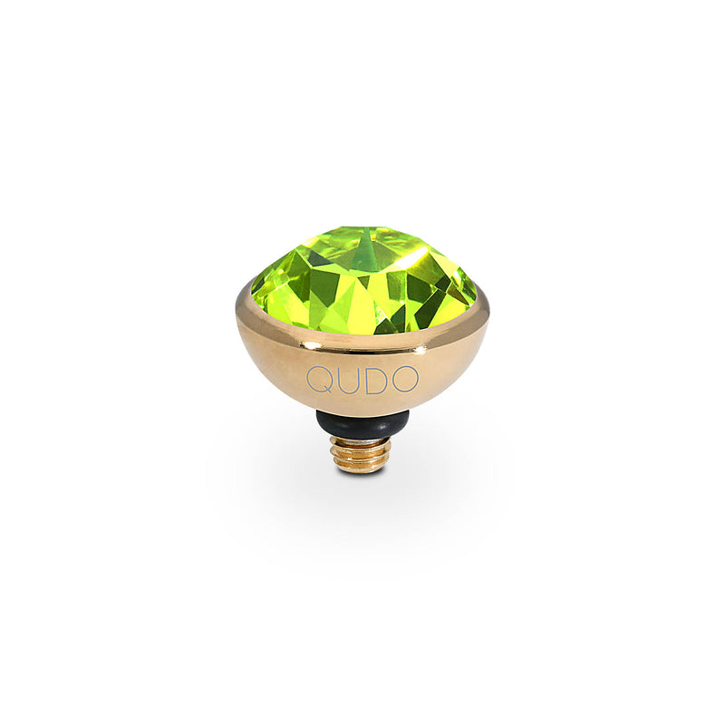 Bottone Top 0.4" - Gold Citrus Green
