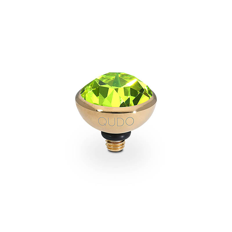 Bottone Top 0.4" - Gold Citrus Green
