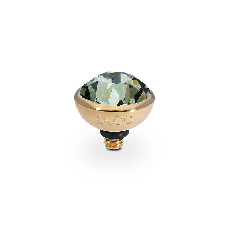Bottone Top 0.4" - Gold black diamond