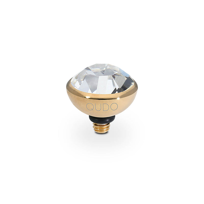 Bottone Top 0.4" - Gold crystal