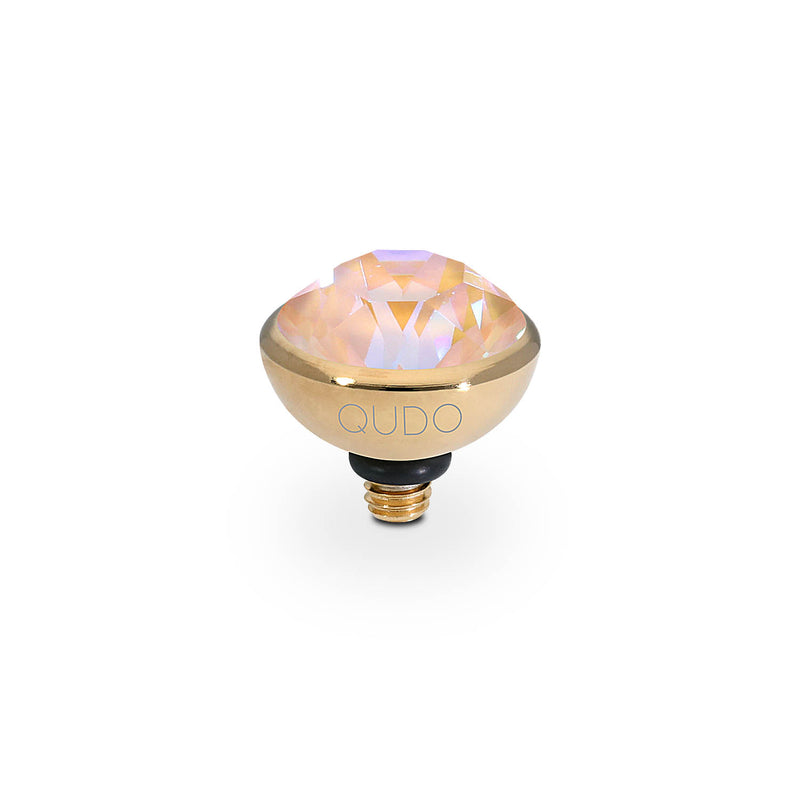 Bottone Top 0.4" - Gold dusty pink delite