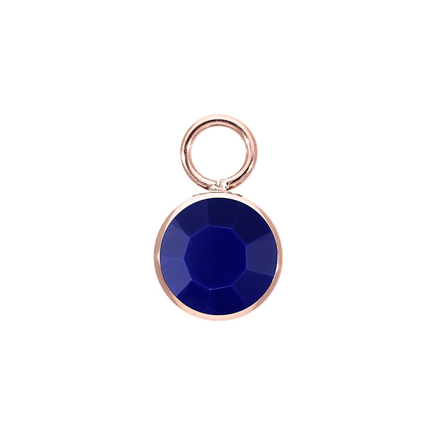 Bottone Charm 0.4" - Rose Gold