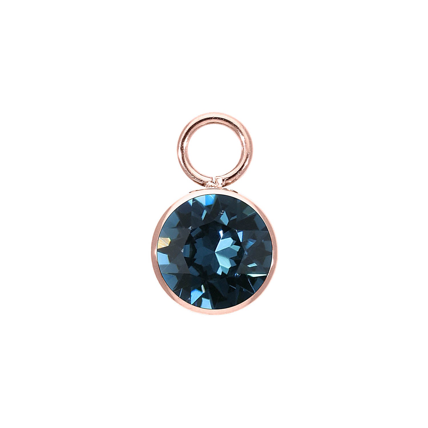 Bottone Charm 0.4" - Rose Gold montana