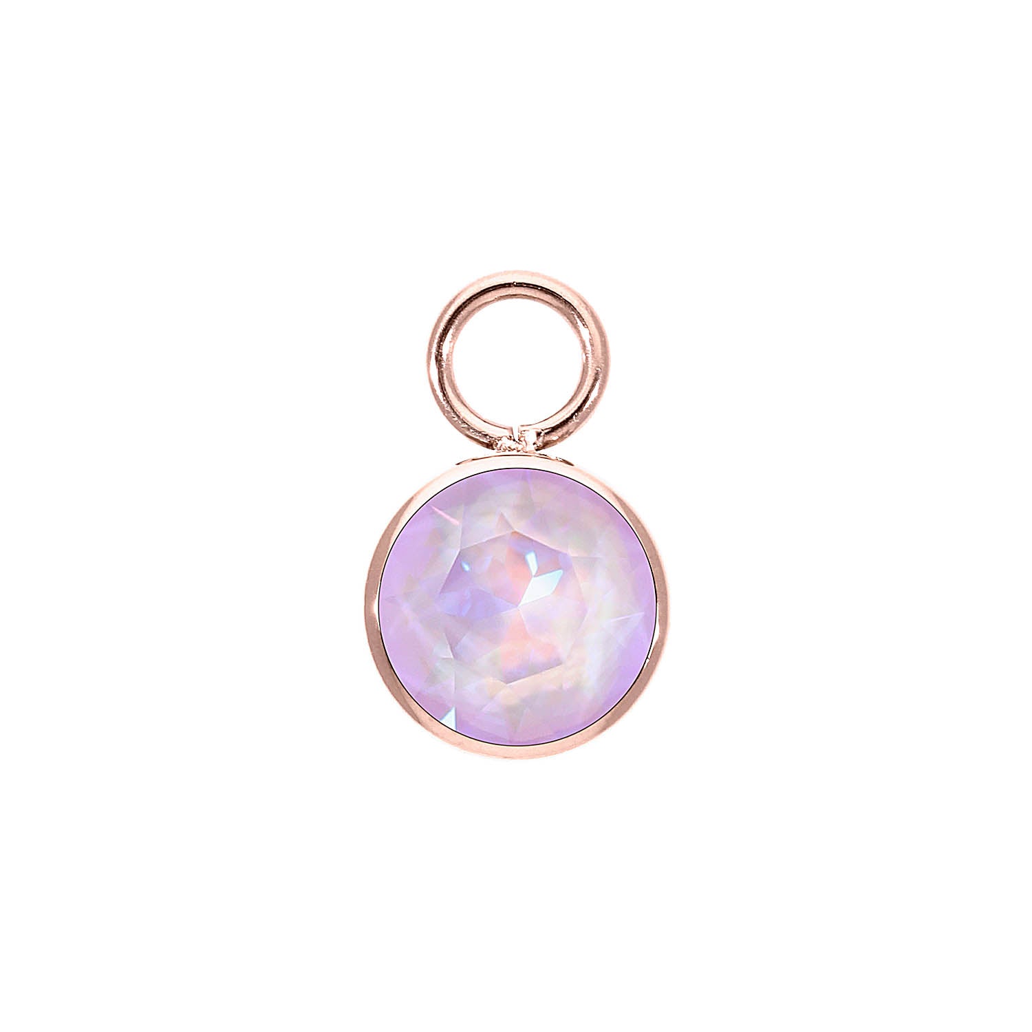 Bottone Charm 0.4" - Rose Gold