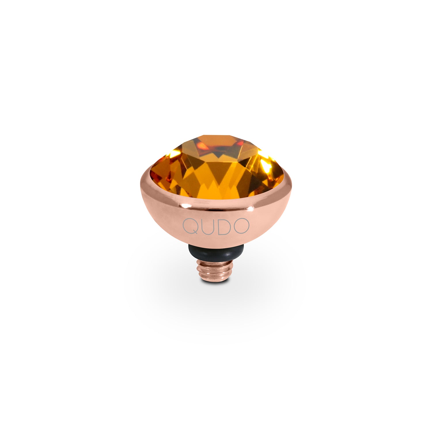 Bottone Top 0.4" - Rose Gold Topaz