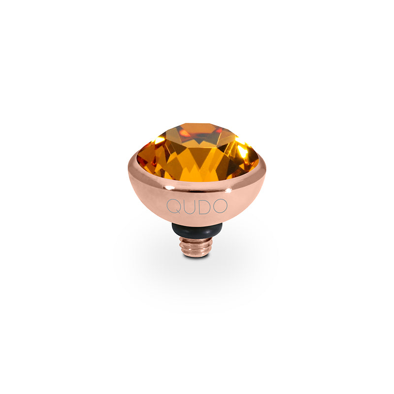 Bottone Top 0.4" - Rose Gold Topaz