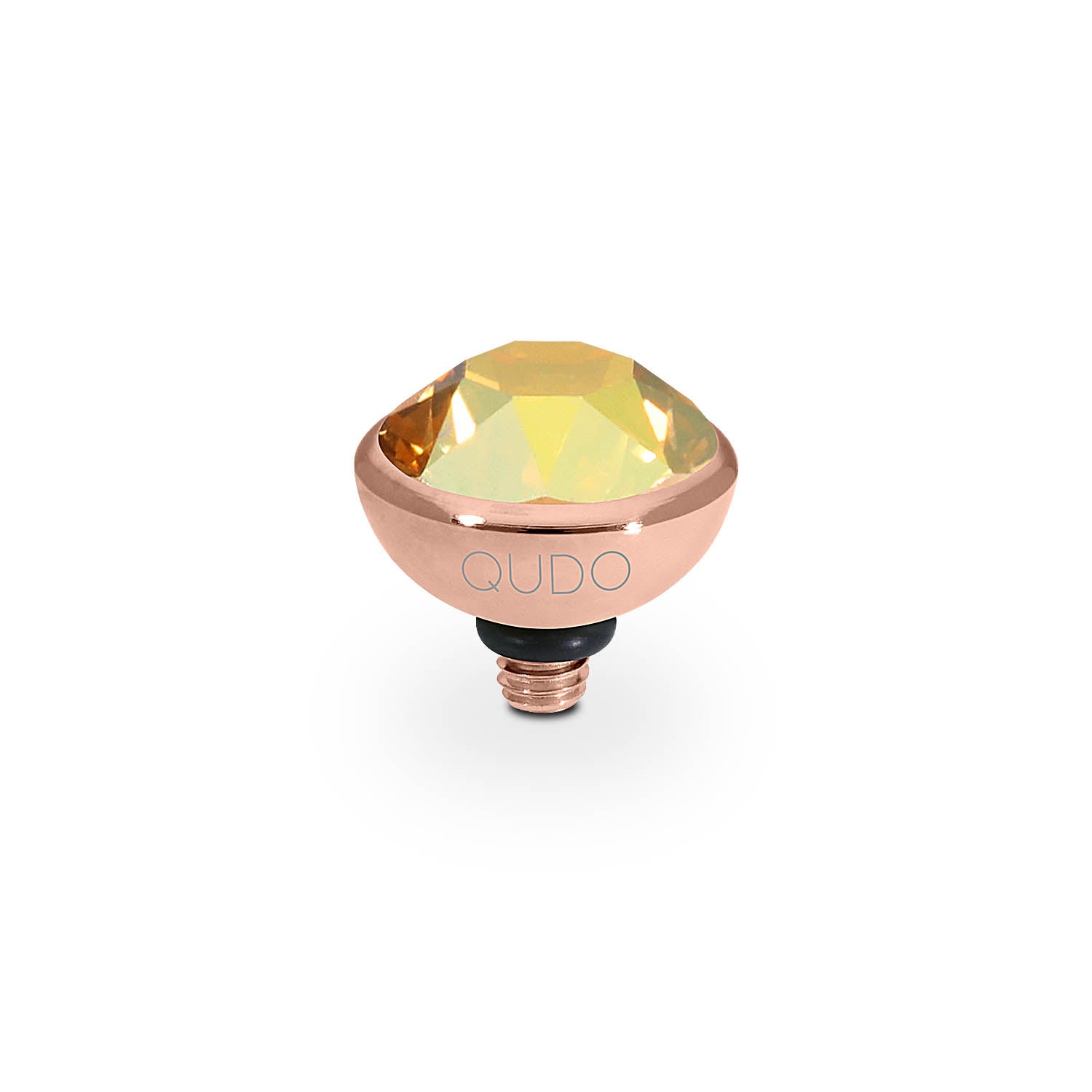 Bottone Top 0.4" - Rose Gold metallic sunshine