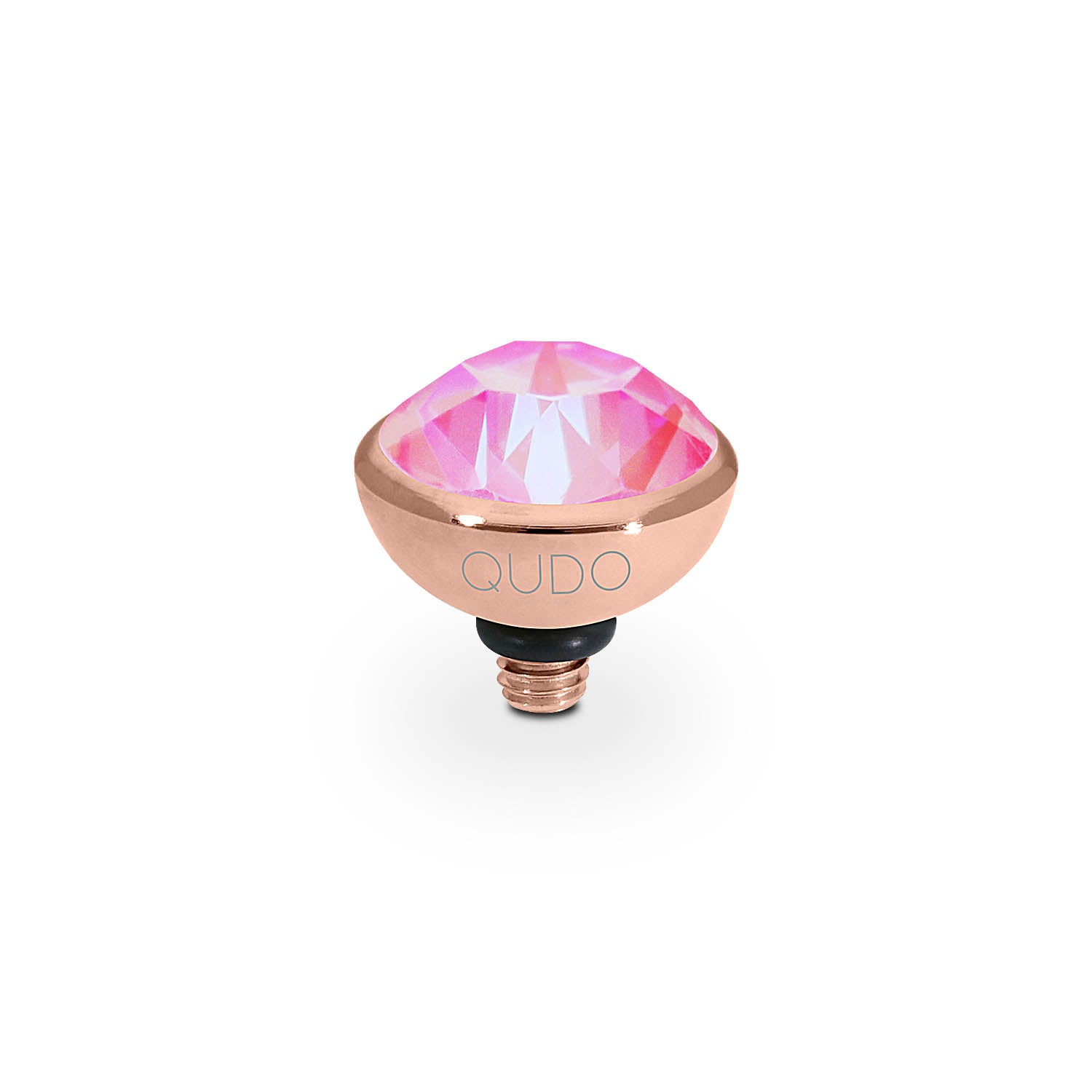 Bottone Top 0.4" - Rose Gold lotus pink delite