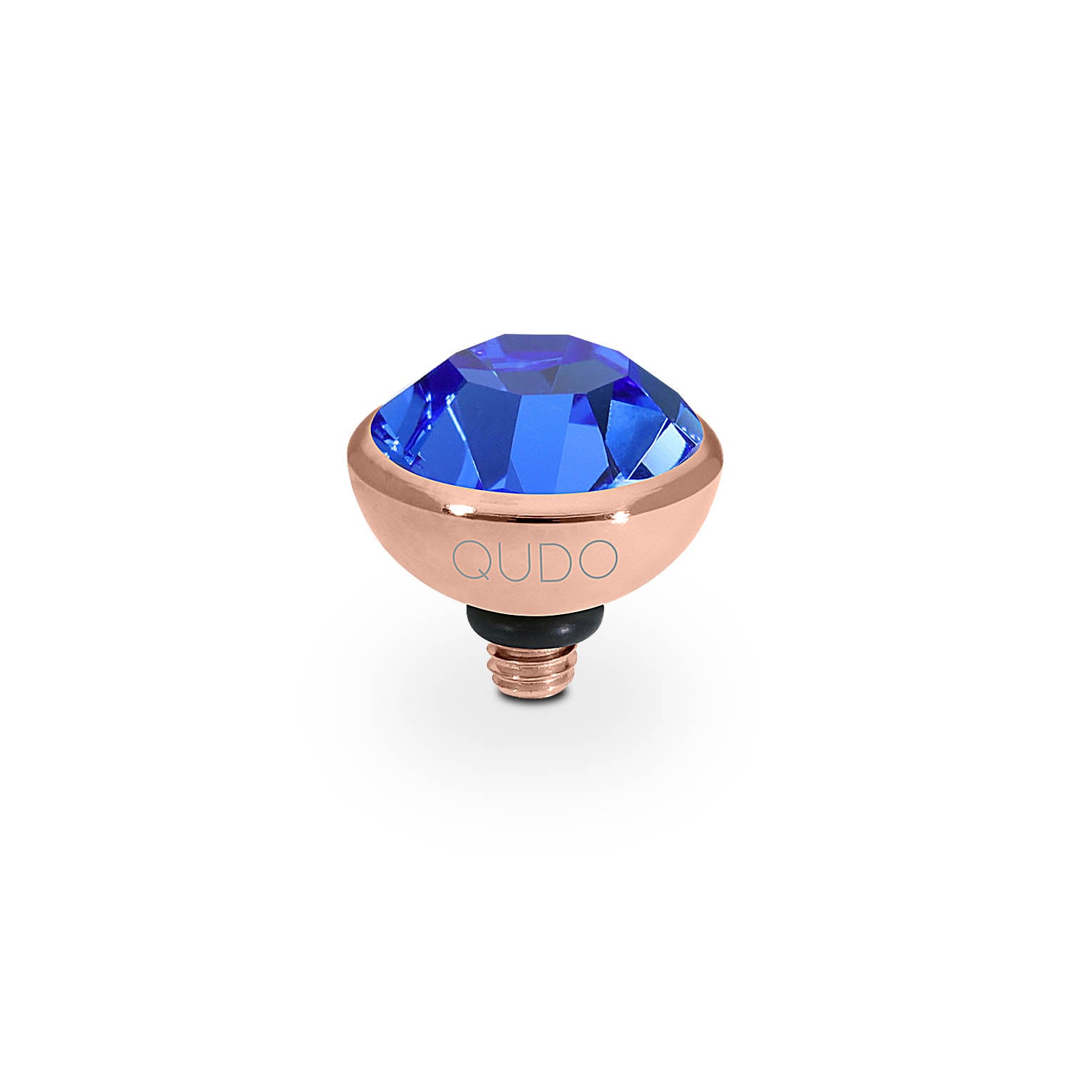 Bottone Top 0.4" - Rose Gold sapphire