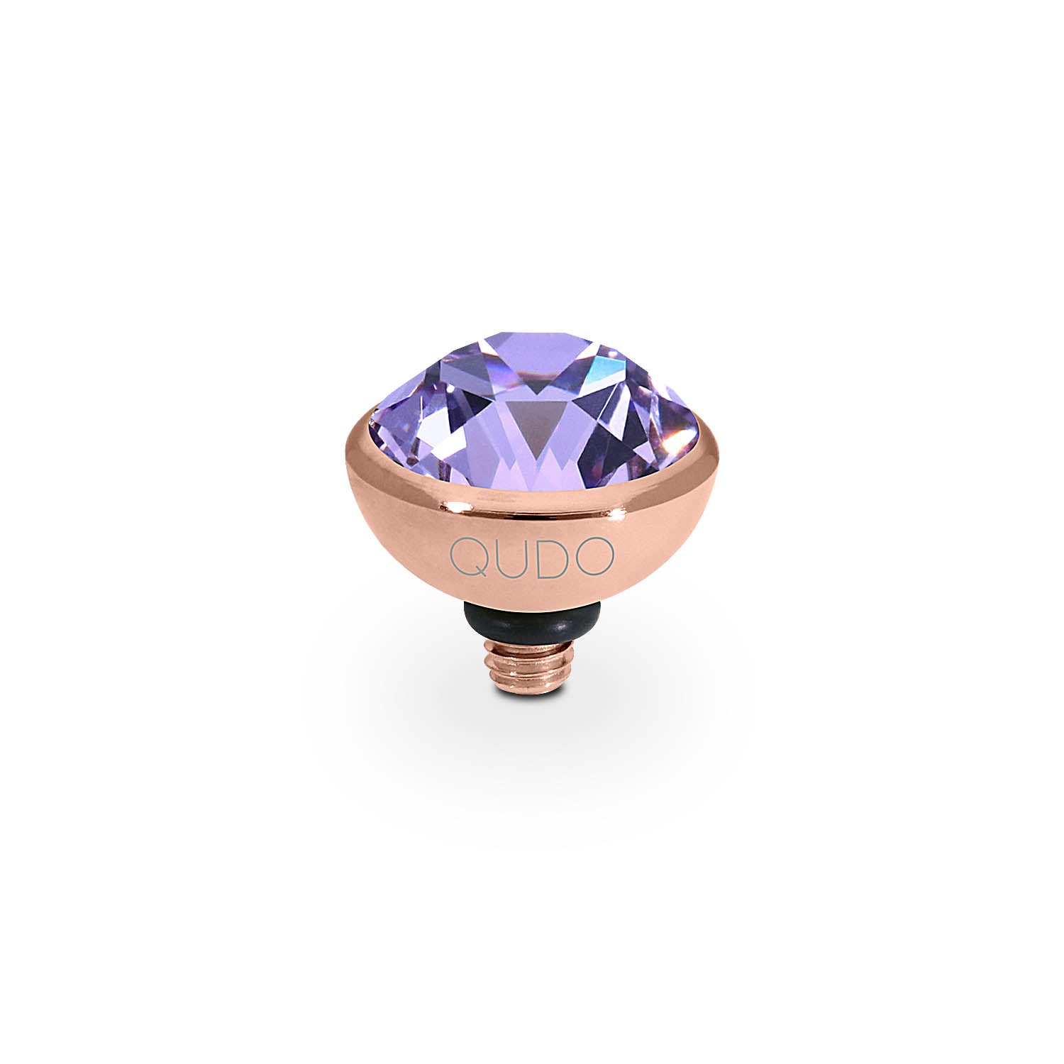 Bottone Top 0.4" - Rose Gold Violet
