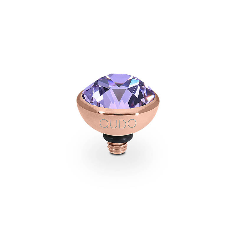 Bottone Top 0.4" - Rose Gold Violet