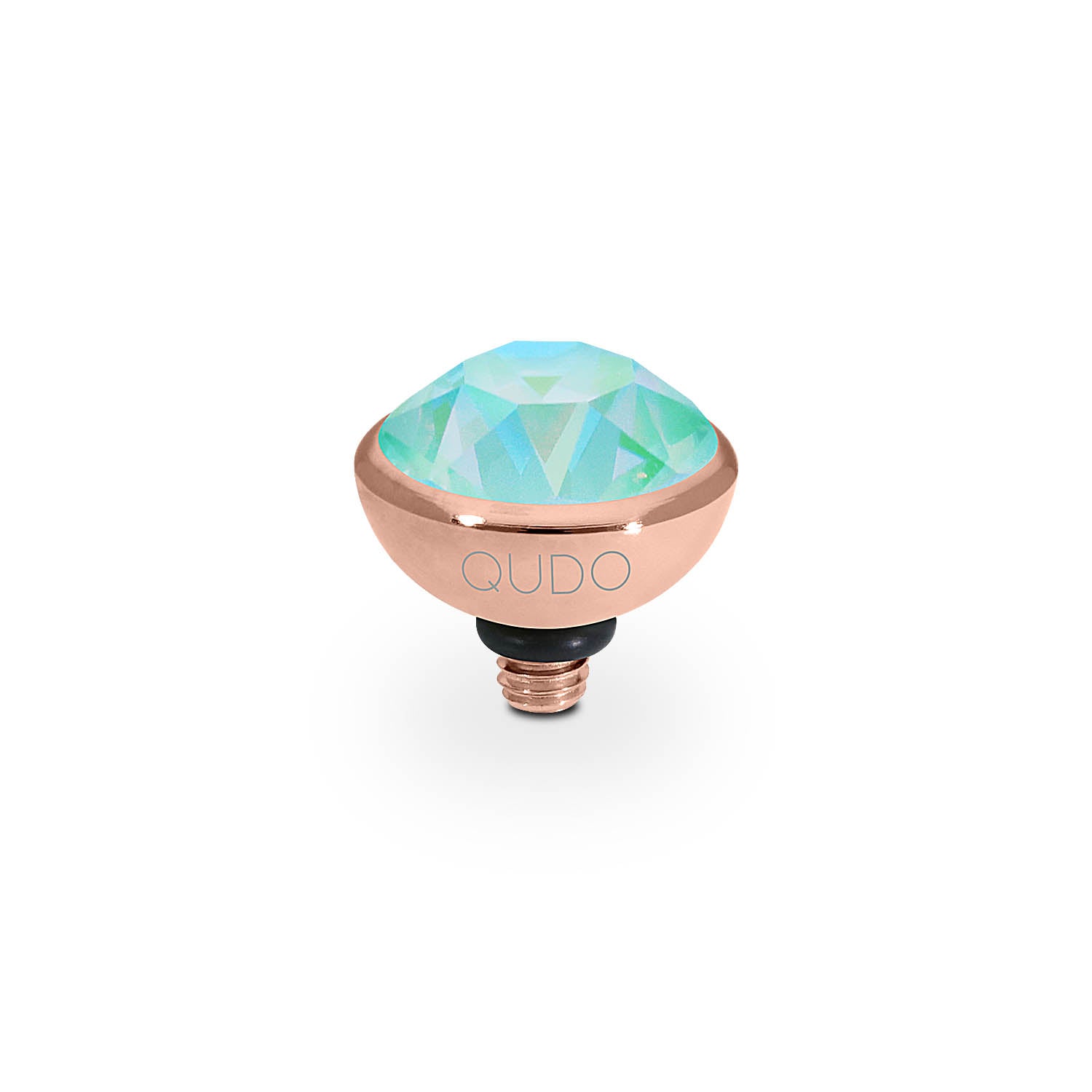 Bottone Top 0.4" - Rose Gold silky sage delite