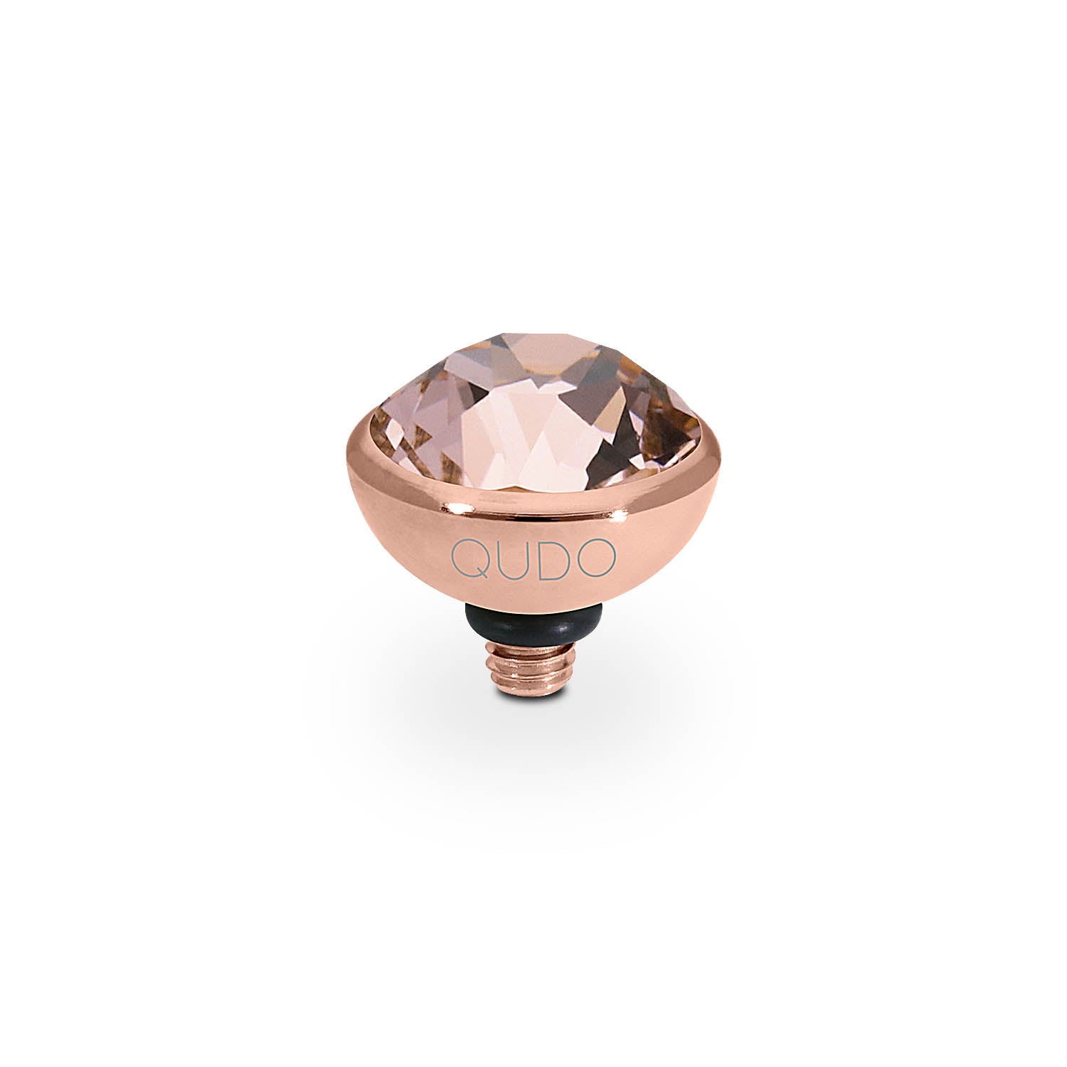 Bottone Top 0.4" - Rose Gold vintage rose