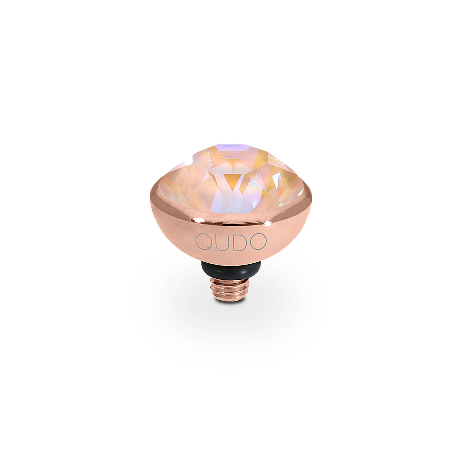 Bottone Top 0.4" - Rose Gold dusty pink delite