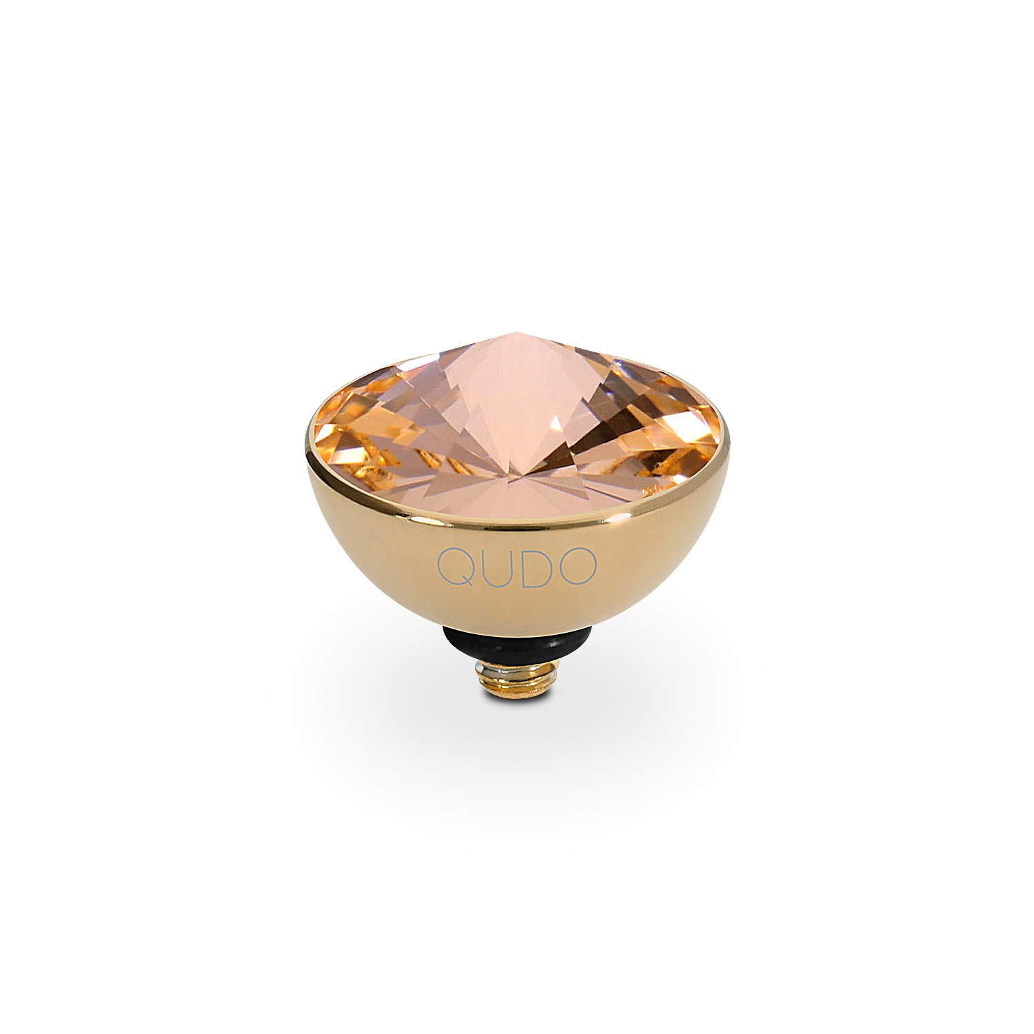 Bottone Top 0.45"  - Gold light peach