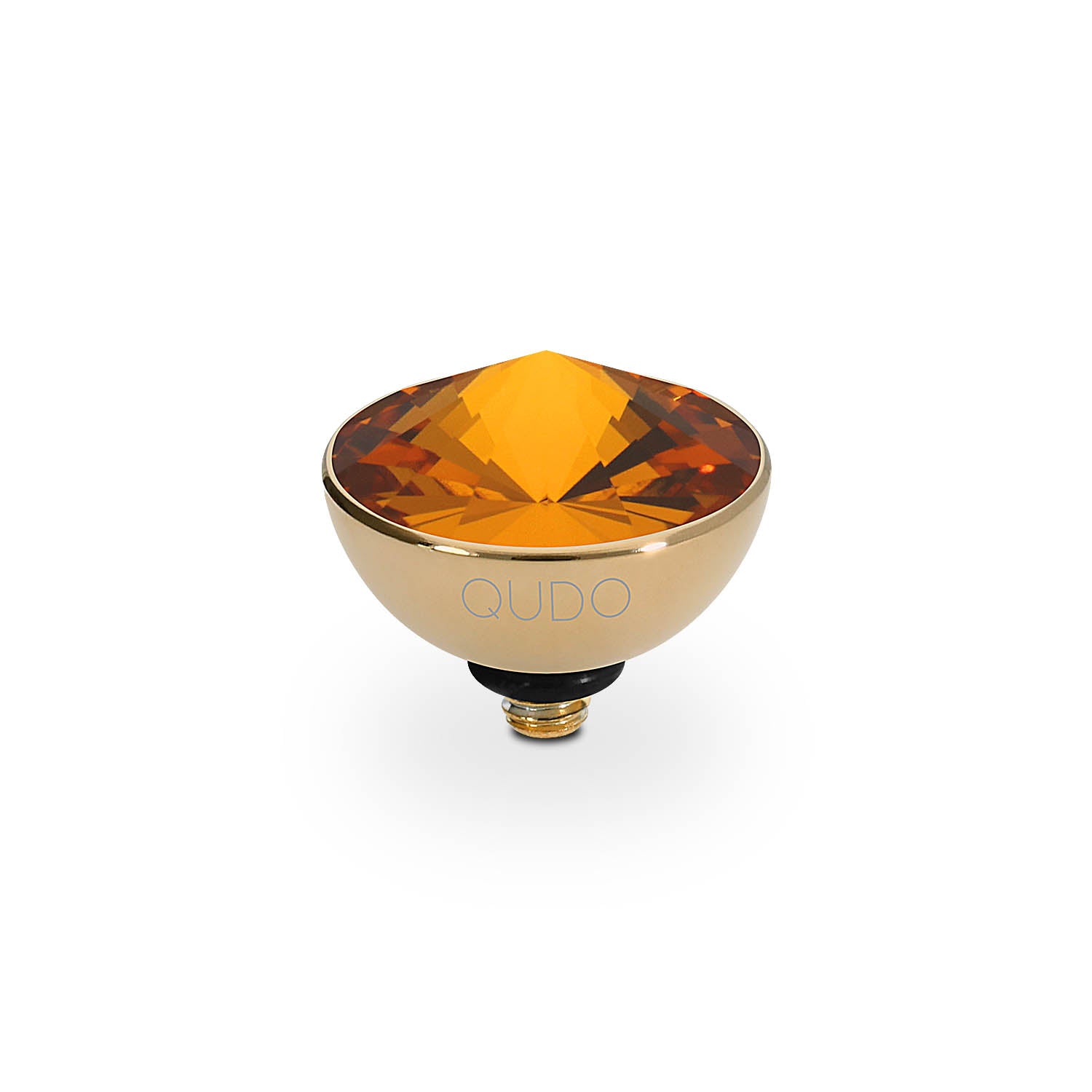 Bottone Top 0.45"  - Gold topaz