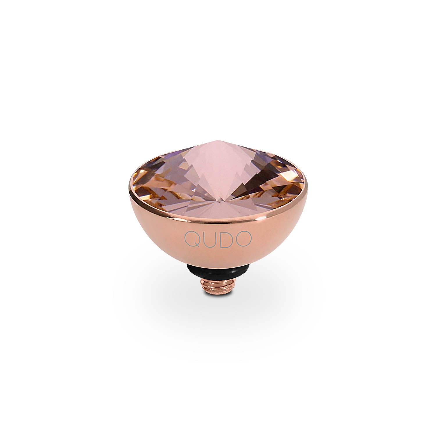 Bottone Top 0.45" - Rose Gold vintage rose