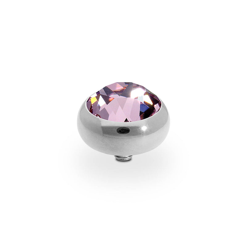 Sesto Top 0.4" - Silver light amethyst