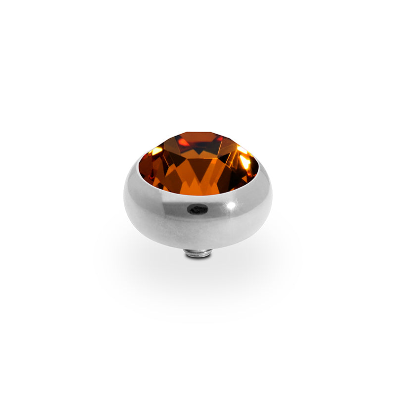 Sesto Top 0.4" - Silver Smoked Topaz