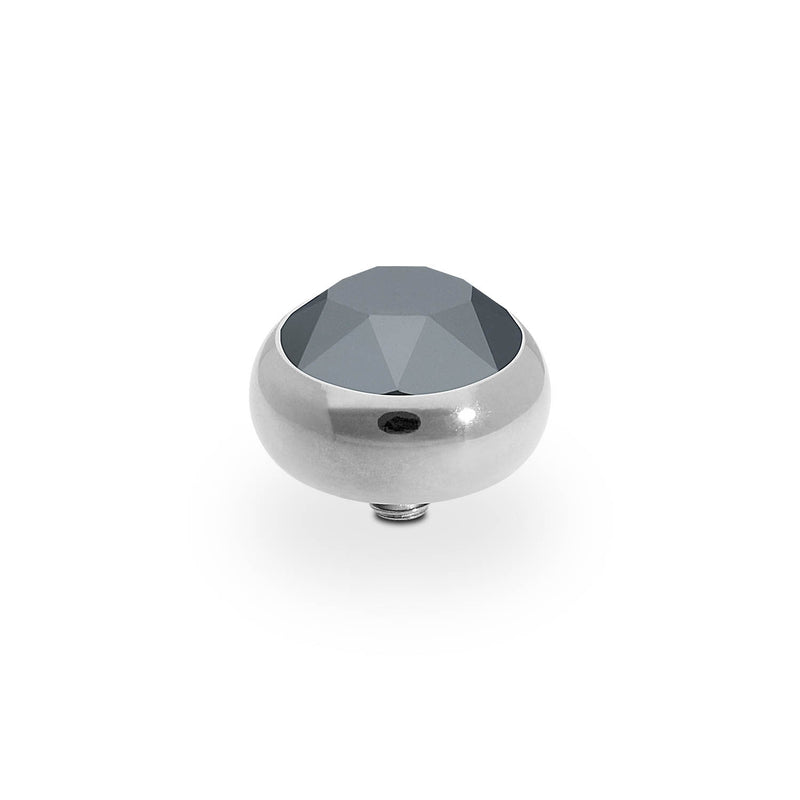 Sesto Top 0.4" - Silver jet hematite