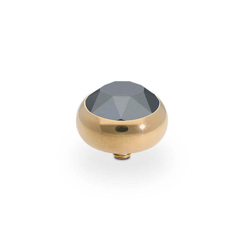 Sesto Top 0.4" - Gold jet hematite