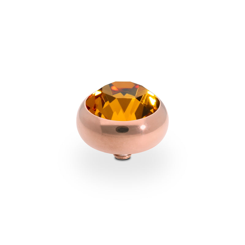 Sesto Top 0.4" - Rose Gold Topaz