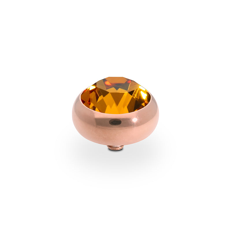 Sesto Top 0.4" - Rose Gold Topaz