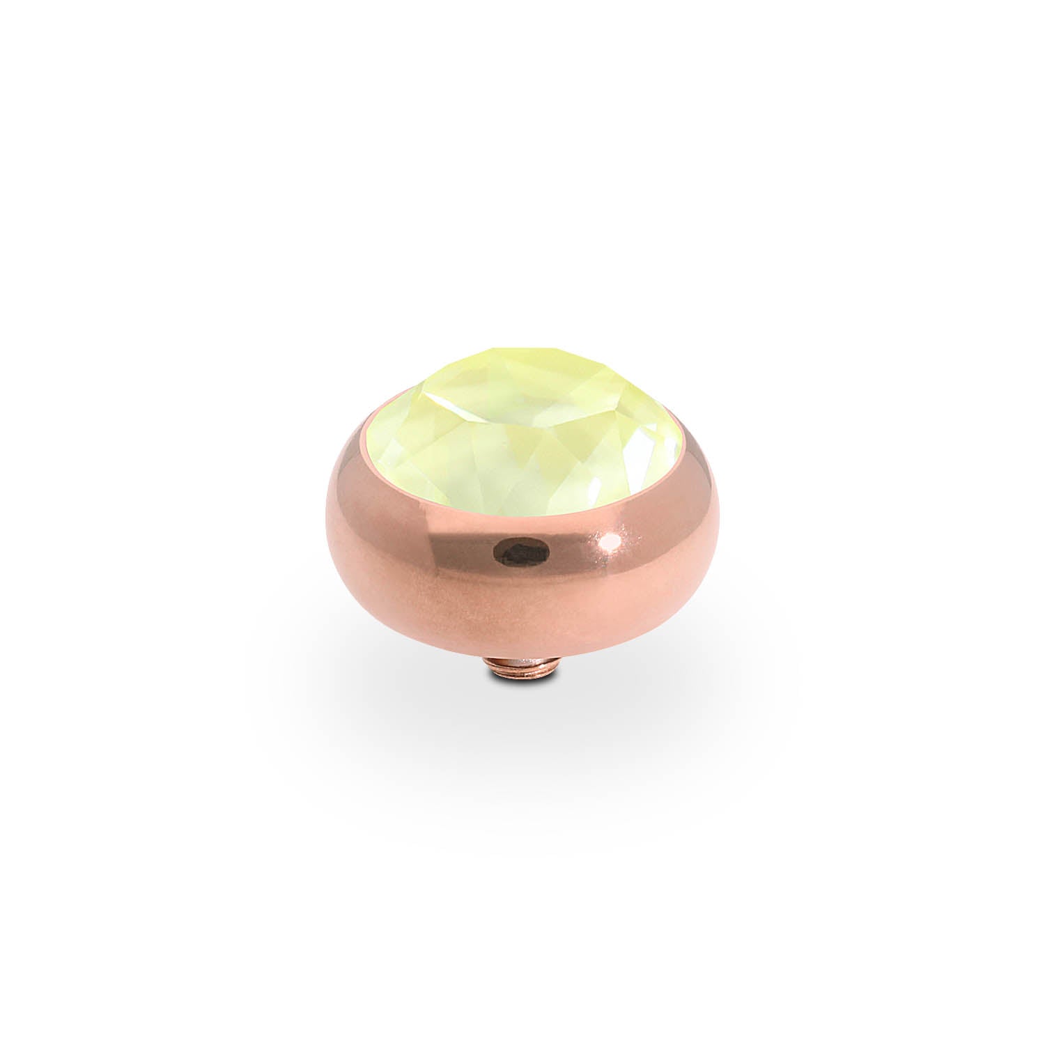 Sesto Top 0.4" - Rose Gold crystal soft yellow ignite
