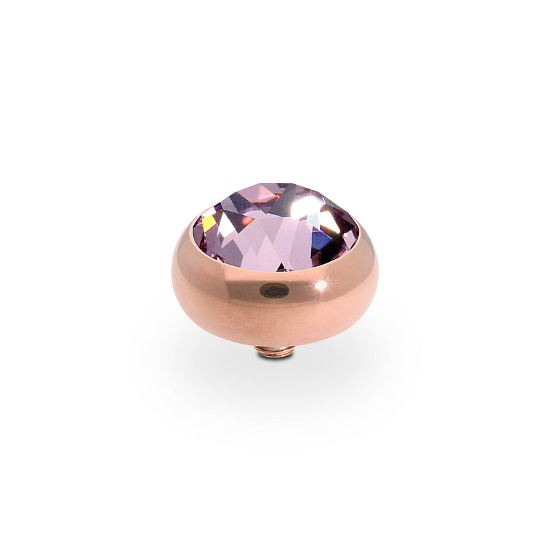 Sesto Top 0.4" - Rose Gold light amethyst