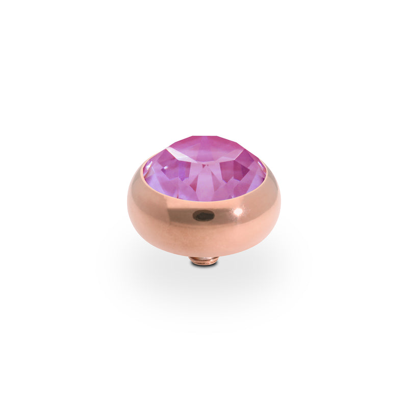 Sesto Top 0.4" - Rose Gold Crystal Orchid Ignite