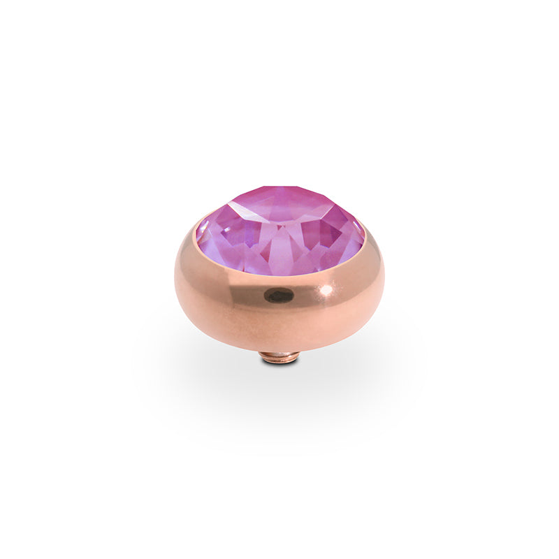 Sesto Top 0.4" - Rose Gold Crystal Orchid Ignite