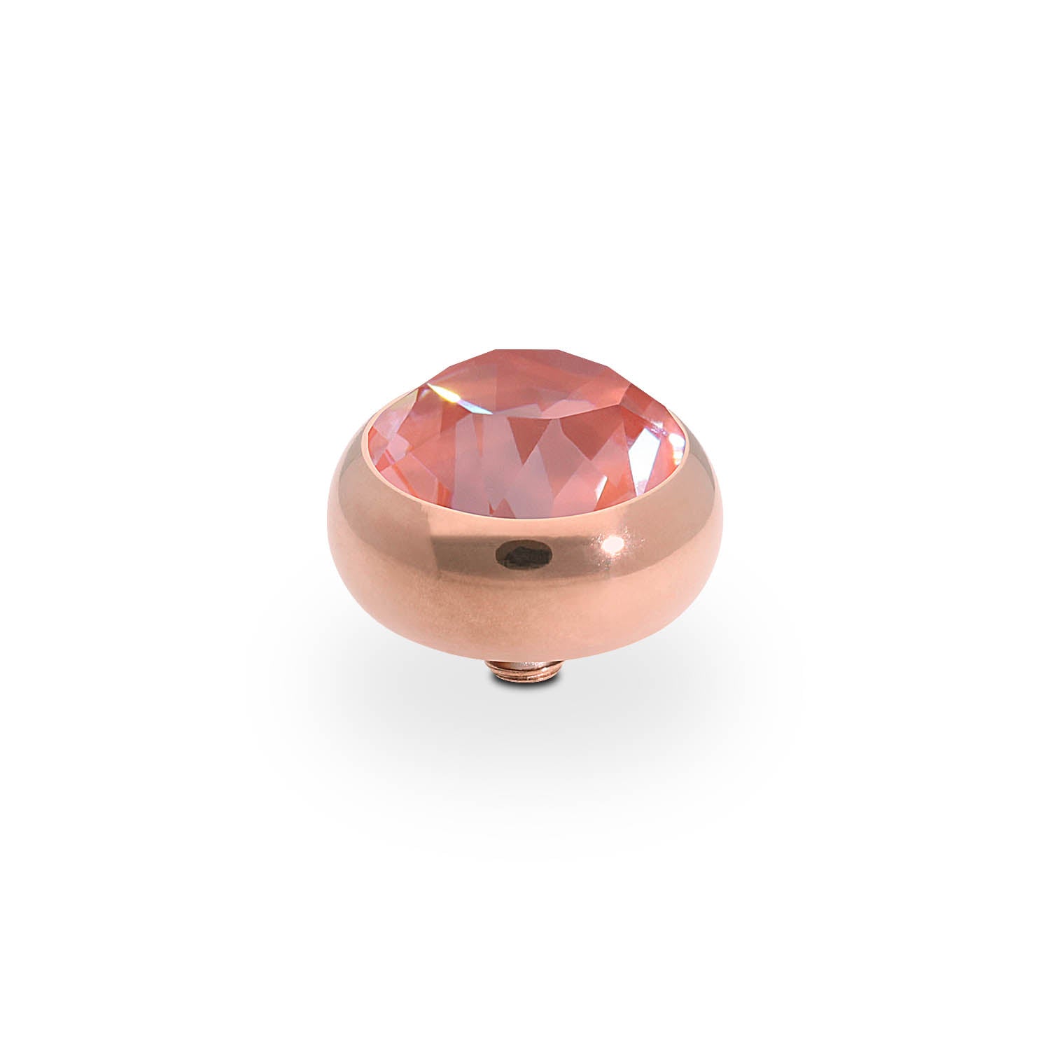 Sesto Top 0.4" - Rose Gold crystal maroon ignite