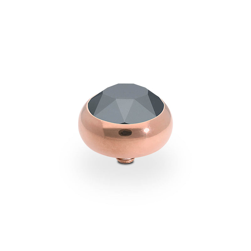 Sesto Top 0.4" - Rose Gold jet hematite