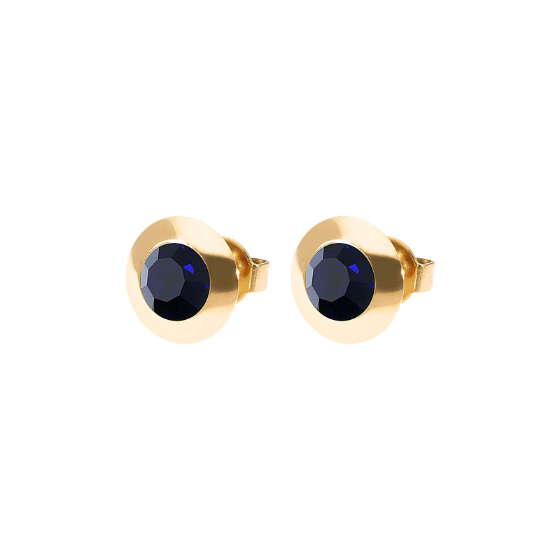 Tondo Stud Earring 0.35" - Gold