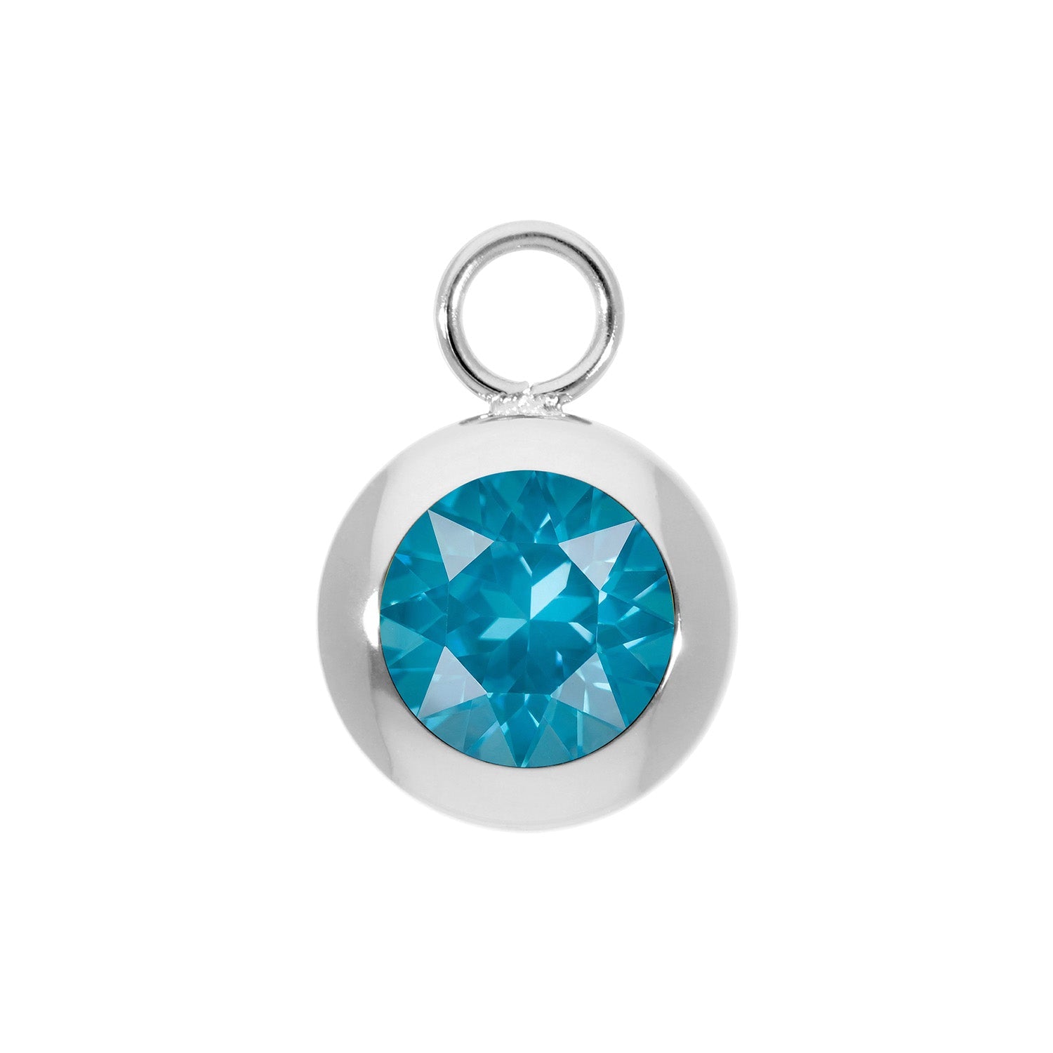 Tondo Charm 0.51" - Silver